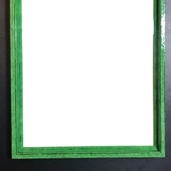 Vibrant Green Glossy Colorful Frame - Ready to Use - 8x10 - w/Hardware - New - Picture 3 of 13